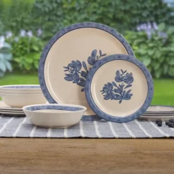 Yorktowne Outdoor Melamine Dinnerware Set