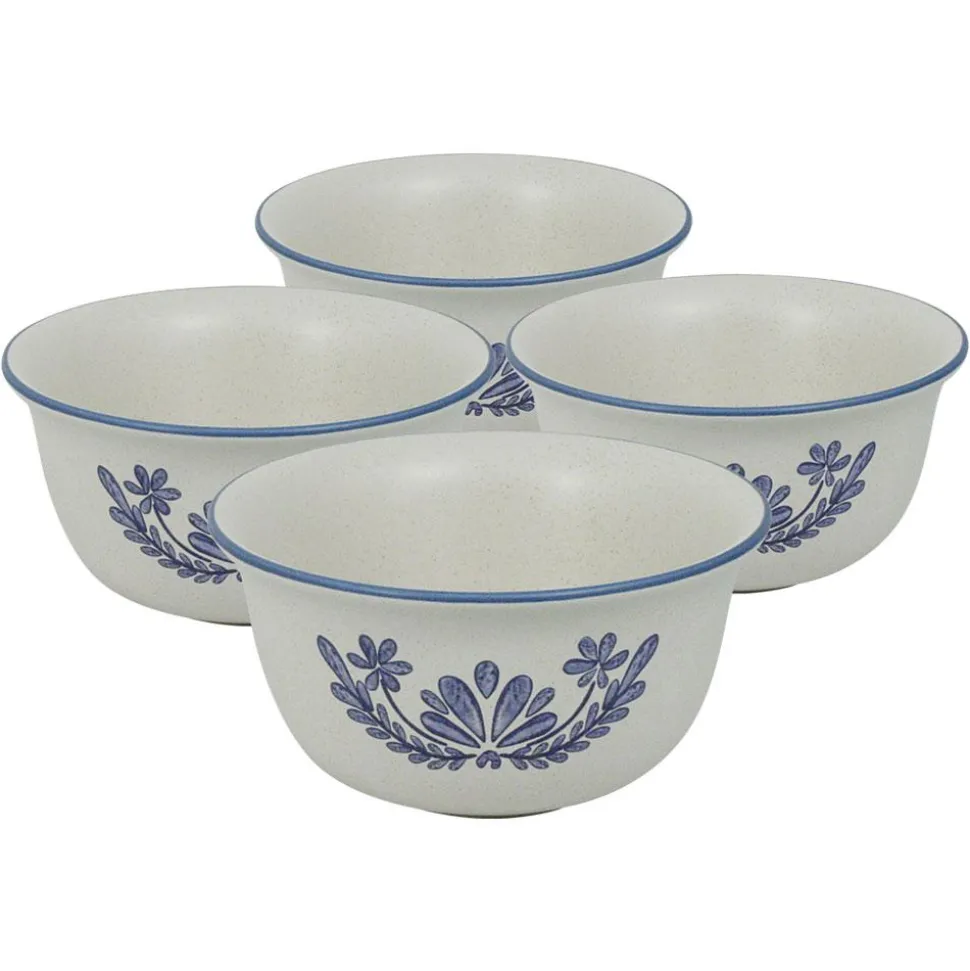 Yorktowne Set of 4 Deep Soup Cereal Bowls