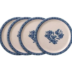 Yorktowne Set of 4 Outdoor Melamine Dinner Plates