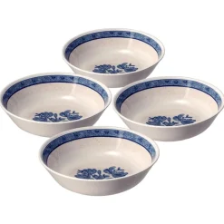 Yorktowne Set of 4 Outdoor Melamine Cereal Bowls