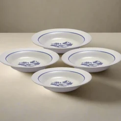 Yorktowne Set of 4 Rim Soup Bowls