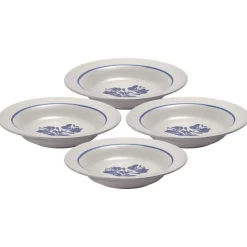 Yorktowne Set of 4 Rim Soup Bowls